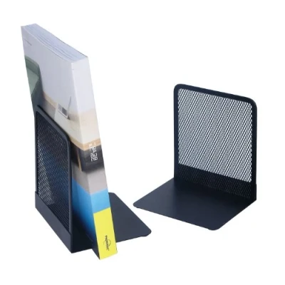 Afbeelding van Wedo Office boekensteunen, zwart, 2 stuks