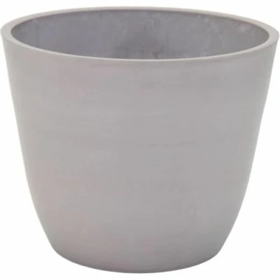 Afbeelding van Pot MEGA COLLECTIES Ecostone Egg Ø 31 cm H 25,5 Taupe