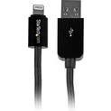 Afbeelding van StarTech 3m Black 8 pin Lightning to USB Cable