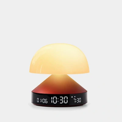Afbeelding van Lexon Design MINA Sunrise Alarm Clock Dark Red