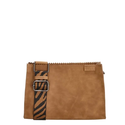 Afbeelding van Zebra Trends Merel Crossbodybag camel Damestas