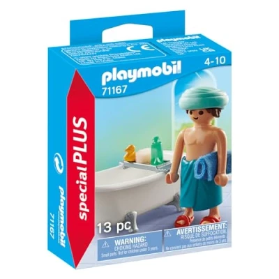 Image de Playmobil Special Plus 71167 Homme et baignoire