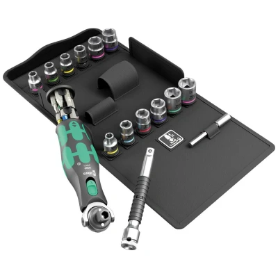 Afbeelding van Wera 8009 05004285001 Dopsleutelset 1/4 (6.3 mm) 27 delig