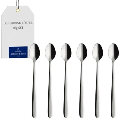 Afbeelding van VILLEROY &amp; BOCH Daily Line Longdrink lepel set/6 20cm