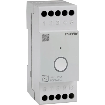 Afbeelding van Wallair WIFi Timer DIN rail schakelklok Digitaal 230 V/AC