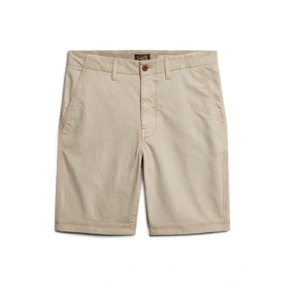 Afbeelding van Superdry Officer Shorts, Heren, Maat: 32, Chateau gray