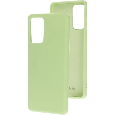 Afbeelding van Mobiparts Silicone Cover Samsung Galaxy A72 (2021) 4G/5G Pistache Green