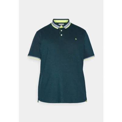 Afbeelding van Jack &amp; Jones Jjepaulos Poloshirt, Heren, Maat: 6XL, Deep teal