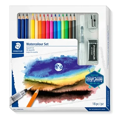 Afbeelding van Staedtler Mixed watercolour set (o.a. 100A/146 10C) DJ 61 14610C