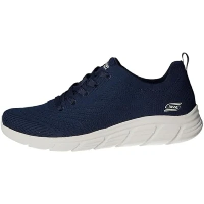 Afbeelding van SKECHERS BOBS B FLEX LO GRACEFUL STRIDE sneakers dames wit 117591 Navy