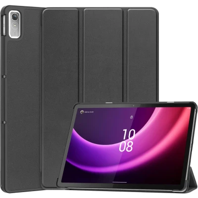 Afbeelding van iMoshion Tablet Hoes Geschikt voor Lenovo Tab P11 (2nd gen) Trifold Bookcase Zwart
