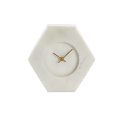 Afbeelding van Light &amp; Living Klok CHERE 19x6.5x19cm Wit