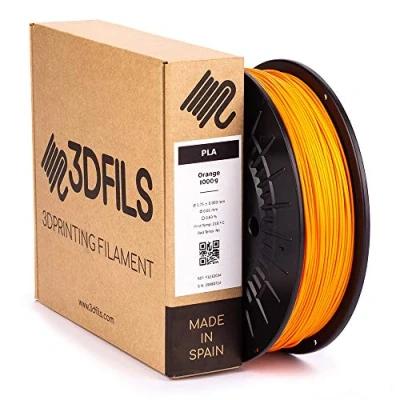 Afbeelding van 3DFILS PLA filament voor 3D print INGEO 3D850: 1,75 mm, 1 kg, oranje