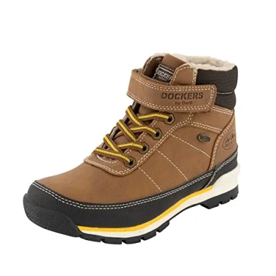 Afbeelding van Dockers by Gerli 49ie702, modieuze laarzen voor jongens, Bruin Braun 300