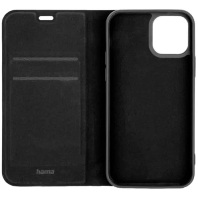 Afbeelding van Hama Daily Protect Booklet Apple iPhone 12/12 Pro Zwart Met standfunctie
