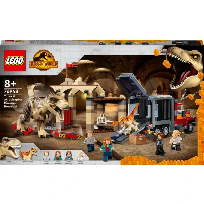 Afbeelding van Lego Jurassic World Movie 76948 T rex en Raptor