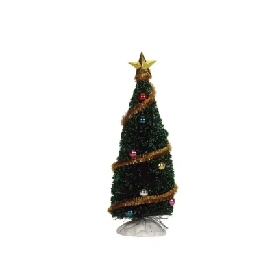 Afbeelding van Sparkling green christmas tree medium LEMAX