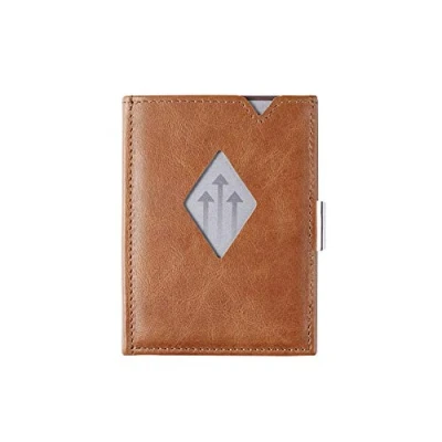 Afbeelding van Exentri Leather Multi Wallet sand Dames portemonnee