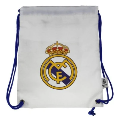 Image de Real Madrid CF Sac de sport (Taille unique) (Blanc) UTSG15405