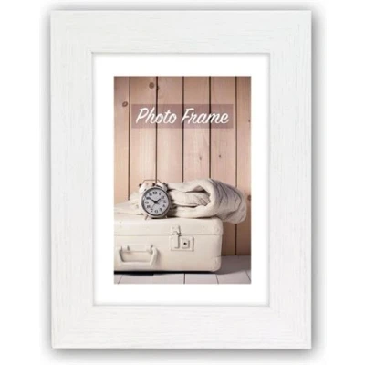 Afbeelding van ZEP Houten fotolijst wit Nelson 3 voor foto formaat 40x50 V21543