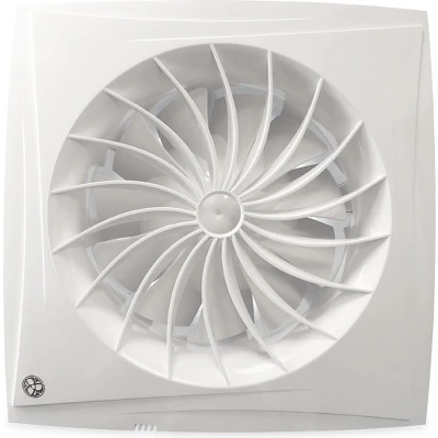 Afbeelding van Blauberg badkamer/toilet ventilator sileo Ø 125mm standaard