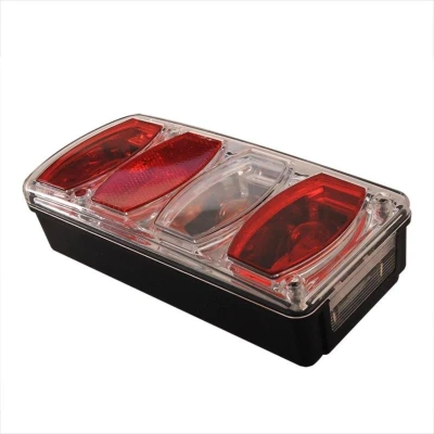 Afbeelding van Pro Plus Achterlicht Aanhangwagen Caravan 6 Functies 222 x 100 mm Links