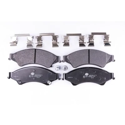 Afbeelding van HELLA 8DB 355 020 781 Remblokkenset Met akoestische slijtagewaarschuwing remzadelschroef toebehoren FORD: Ranger Mk3