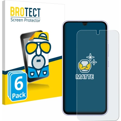 Afbeelding van BROTECT Screenprotector voor Samsung Galaxy A54 5G (case friendly) Folie Beschermfolie matte (6 Stuks)