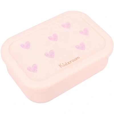 Afbeelding van Kidzroom Magical Meadows Lunchbox Roze Hartjes