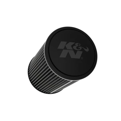 Afbeelding van K&amp;N Luchtfilter, zwart, Dryflow, universeel, conisch, 76 mm, aansluiting, 152 mm basis, 133 boven, 229 hoogte (RU 3109HBK)