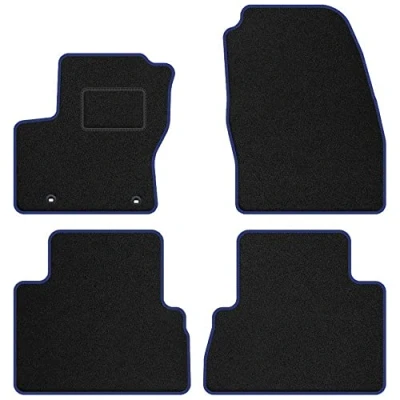 Afbeelding van M MOTOS standaard fluwelen automat voor Ford Grand C MAX 2012 2019 standaard, geweven, blauw Ervaar nieuw rijcomfort met een set autovloermatten je t