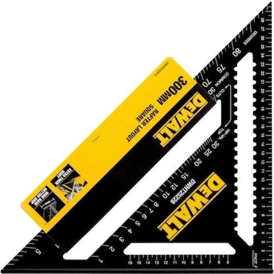Afbeelding van DeWalt DWHT25228 0 Bouwdriehoek Speed Square 300 mm Metrisch