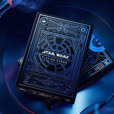 Afbeelding van Star Wars (speelkaarten) blauwe versie