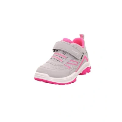 Afbeelding van Superfit Jupiter Sneakers laag voor kinderen, Maat: 37, Hellgrau/pink Textiel/ synthetisch