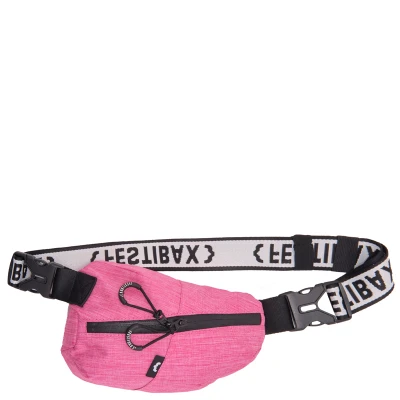 Afbeelding van Festibax Heuptasje / Crossbodytas Festivaltasje Wave Roze