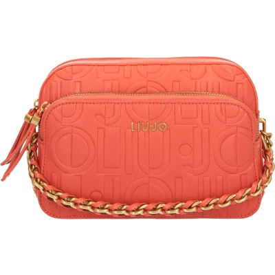 Afbeelding van LIU JO WITH LOGO Schoudertas, Dames, Maat: One Size, Orange
