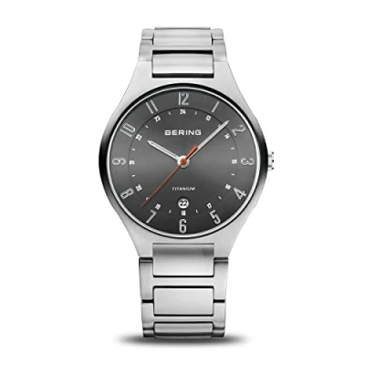 Afbeelding van BERING 11739 772 Horloge Titanium Grijs 39 mm