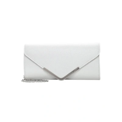 Afbeelding van Tamaris Amalia Clutch, Dames, Maat: One Size, White