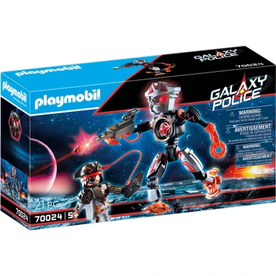 Afbeelding van PLAYMOBIL Galaxy Police piratenrobot 70024