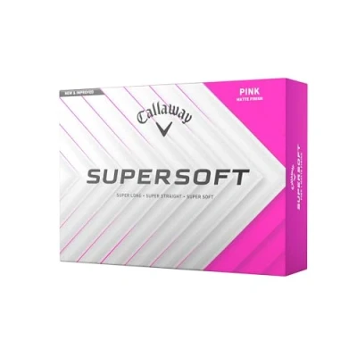 Afbeelding van Callaway Supersoft Golfbal Pink 2025
