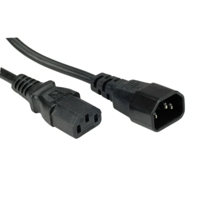 Afbeelding van Netsnoer (C13/C14) VDE 3 meter Zwart