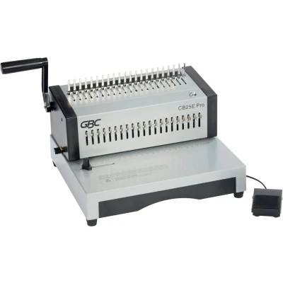 Afbeelding van GBC CB25E Pro Elektrische Pons en Bindmachine voor zwaar gebruik Capaciteit 500 A4 vellen