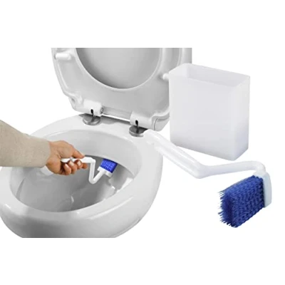 Afbeelding van Wenko Toiletborstel en doos, wit
