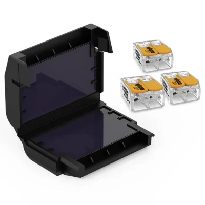 Afbeelding van CellPack 410360 EASY PROTECT/632 Gelbox voor verbindingsklemmen Flexibel: 0.5 6 mm² Massief: 1 stuk(s) Zwart