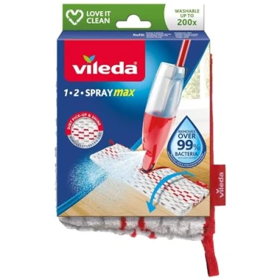 Afbeelding van Vileda 1 2 Spray MAX Vervanging Rood Wit