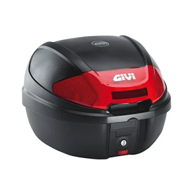 Afbeelding van Givi E300N Monolock Topcase met een Plaat, Matt Zwart