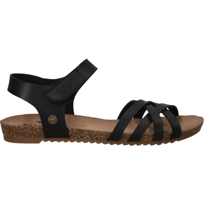 Afbeelding van Mustang Sandalen Plat zwart Maat 37