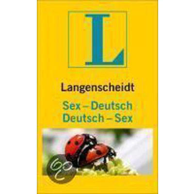 Afbeelding van Langenscheidt Sex Deutsch /Deutsch