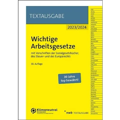 Afbeelding van Wichtige Arbeitsgesetze