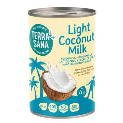 Afbeelding van TerraSana Kokosmelk 11% Light